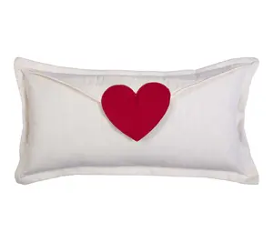 Love Letter Throw Pillow by Valerie