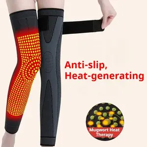 Knee Protection Sports Knee Brace for Warmth Anti-Slip Leg Protection in Autumn and Winter with Non-Slip Grip and Pressurized Support for Men and Women
