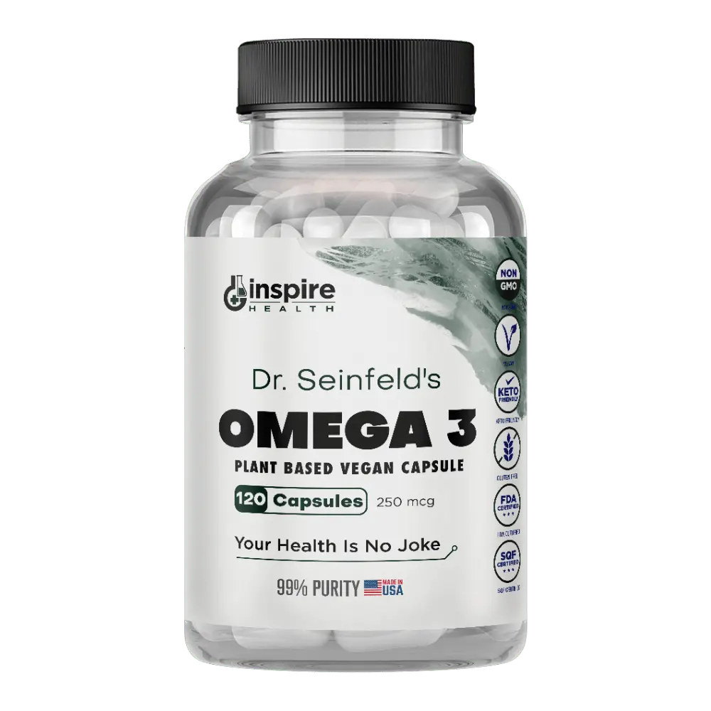 Vegan Omega-3 Gold - Plant Based Algae-Derived EPA & DHA