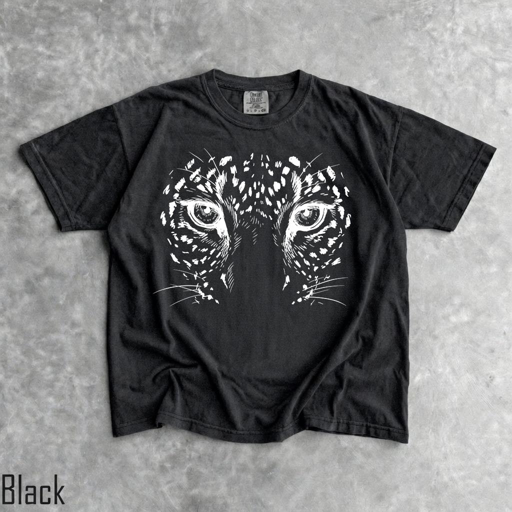 Comfort Colors Leopard Face Tee, Leopard Shirt, Oversized Jungle Shirt, Cheetah T-shirt, Big Cat Tshirt, Nature Lover Gift, Panther T shirt – DarkFlex