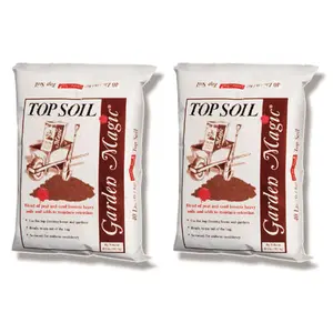Michigan Peat Garden Magic Organic Planting Potting Soil, 40 Pound Bag
