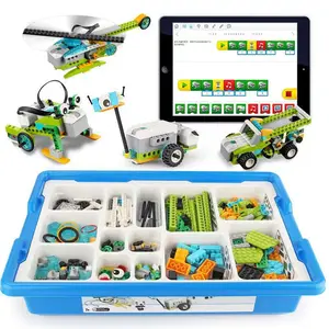 Wedo2.0 Compatible with 45300 Programming Robot Teaching Aids Motor Host Motor Hub Small Particle Puzzle