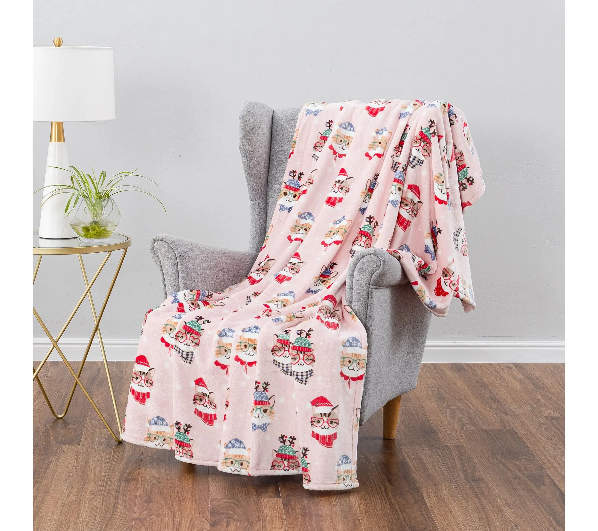 Berkshire 60x70 Whimsical Holiday Throw Berkshire 60x70 Whimsical Holiday Throw