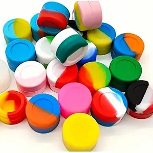 1pc, Silicone Container, Mini Storage Box, Multifunctional Food Storage Container For Cream, Spice, Condiment Containers, Portable Mini Container For Home Outdoor Travel, Gift For Friends