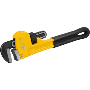 Pipe Wrench 8-inch, Heavy Duty Straight Adjustable Wrench, Professional Plumbing wrench tools, for Pipe, ,  repair