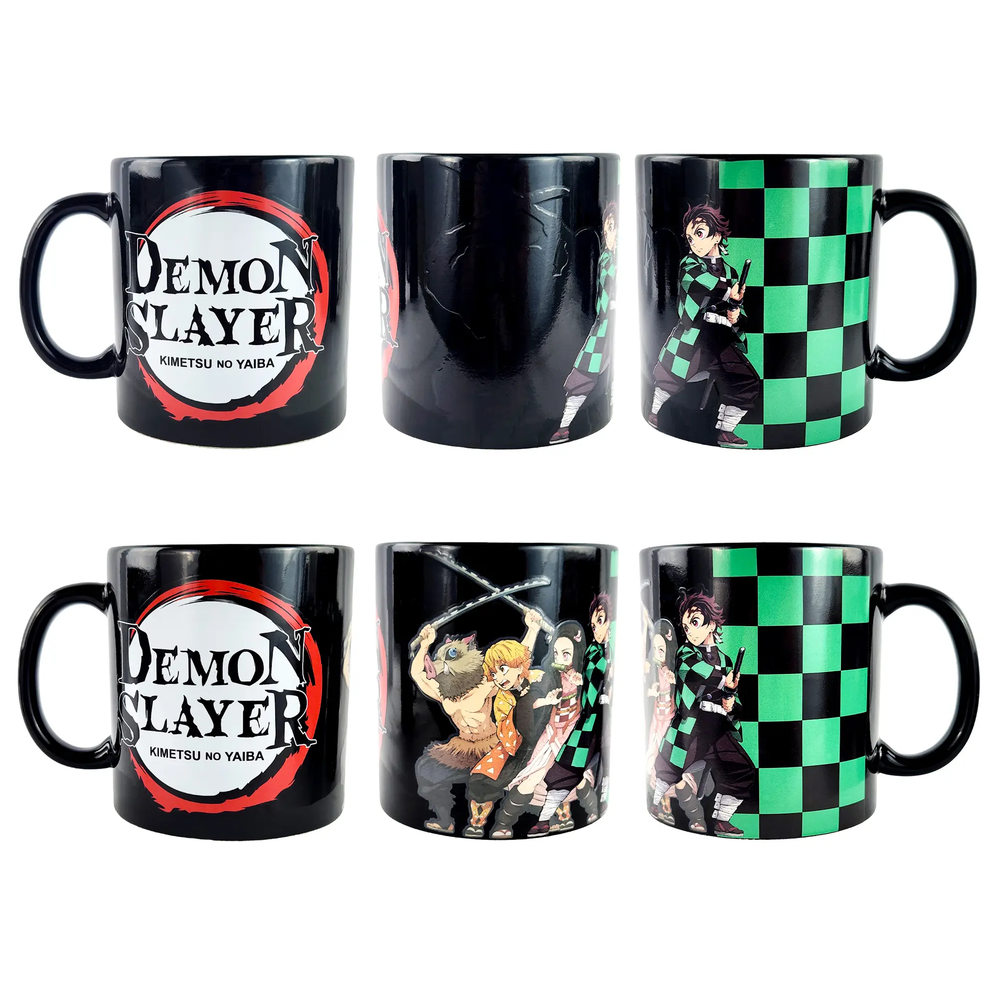 Demon Slayer Manga Merch Mug Thermal Magic Scene Color Changing 15 oz Ceramic Coffee Cup