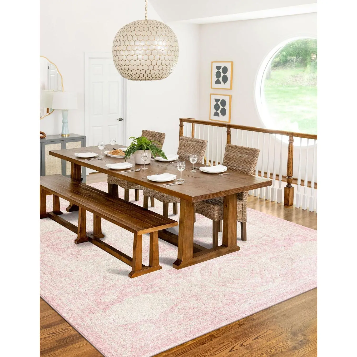 Pink Bexley Rug Pink Bexley Rug