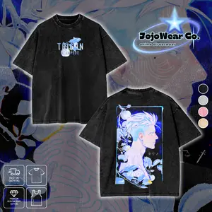 Nai Millions Knives Graphic T-shirt Trigun Maximum Hoodie Crewneck Sweatshirt Tank Top Oversized Streetwear 100% Premium Cotton Fabric Tee Unisex Vintage Double Printed Washed Top Gift For Trigun Anime Manga Fan Menswear Apparel