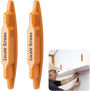 2 count Stud Finder ,   Stud Detector, Compact Wall Metal Finder Tool for Drywall Construction Marking and Mounting