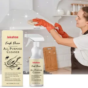 Multi-Functional Cleaner for Kitchen & Bathroom, Gentle on Tiles and Stains, Effective Grease Remover & Cleaning Solution, Mild Formula