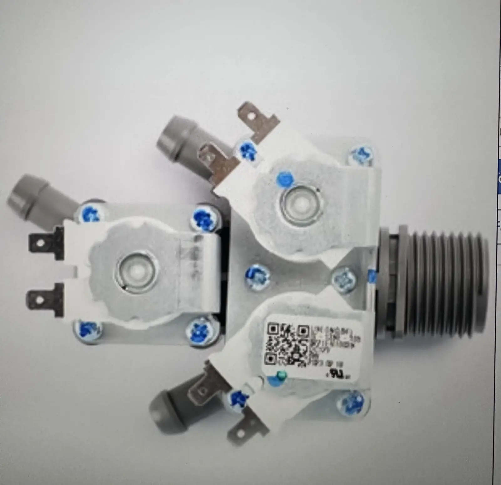Genuine OEM LG 5221ER1003S Hot and Cold Water Inlet Valve, Replacement Part for LG Front Load Washing Machines, Hot And Cold Valves