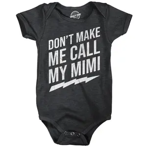 Dont Make Me Call My Mimi Baby Bodysuit Funny Sarcastic Graphic Novelty Jumper for Infants Funny Baby Onesies Funny Sarcastic Onesie Novelty Onesie Black - Dont Make Me Call My Mimi Baby Bodysuit Funny Sarcastic Graphic Novelty Jumper for Infants Funny Baby Onesies Funny Sarcastic Onesie Novelty Onesie Black -