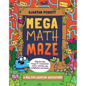 Mega Math Maze by Kjartan Poskitt [Paperback Book]