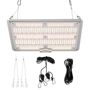 Gaomon Full Spectrum LED Grow Light - 150W Dimmable Advanced Quantum Board with Red & IR, Fanless Unit, Adjustable Rope, Quick Setup, 11.81×15.74in, 120V US Plug for All Seasons Indoor Plant Seedling, Veg (Boosts Yields, No Redundant Features)