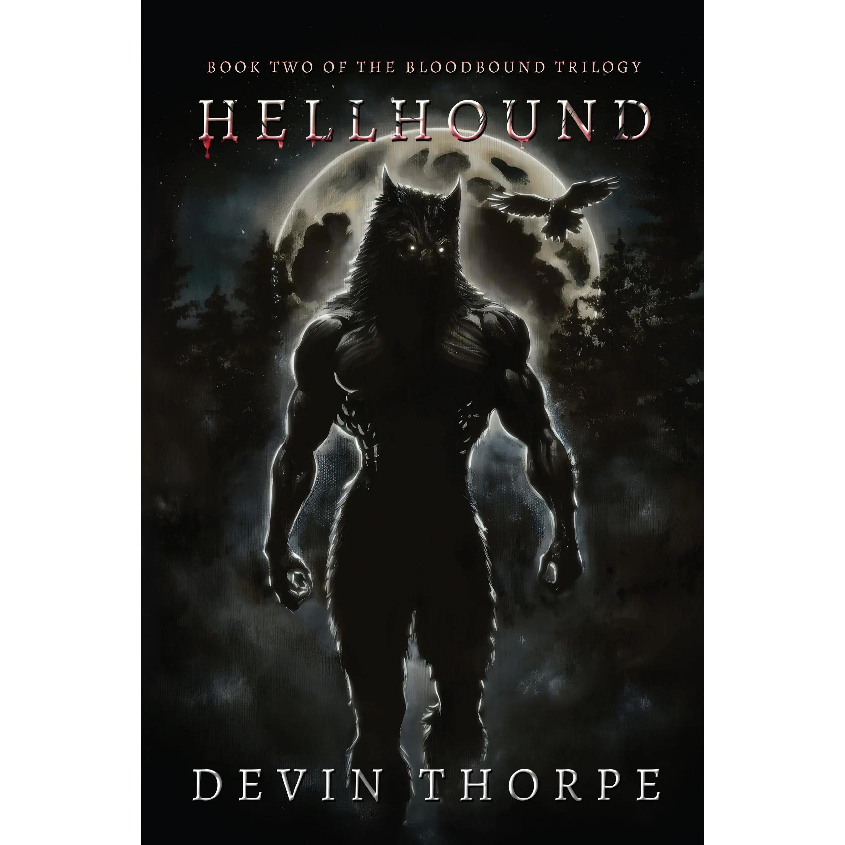 Signed Hellhound Paperback: A Werewolf & Vampire Grimdark Fantasy