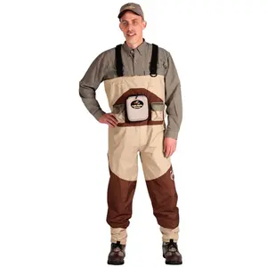 Caddis Mens Stout Tan/Brown Game Changer Breathable Waders