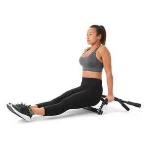 Multi  Pull Up Bar for Doorway | Thickened Steel Max Limit 250 lbs Upper Body Fitness Workout Bar| Multi-Grip Strength for Doorway | Indoor Chin-Up Bar Fitness Trainer for Home Gym Portable Black