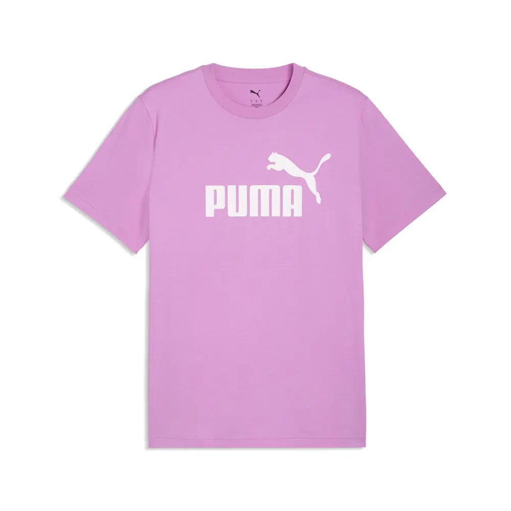 PUMA Mens Essentials Logo Crew Neck Short Sleeve Casual Tops Casual - Green