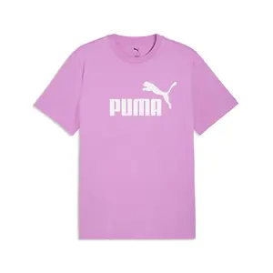 PUMA Mens Essentials Logo Tee Casual Tops Casual - Green