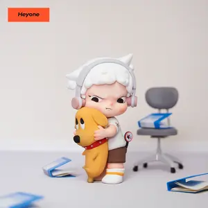 Heyone JUANJUAN Crazy OFFICE: A Guide to the Breaking Point Series Blind Box Art Toy Action Cute Figure