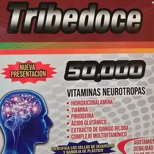Tribedoce 50,000 vitaminas neurotropas