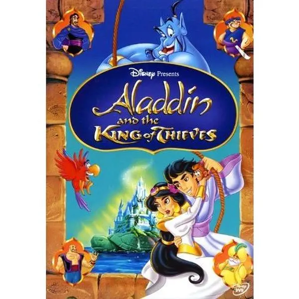 Used Softcover Book - Aladdin and the King of Thieves (Unknown Author) - English, 0.25 lbs, 0.25 Pounds