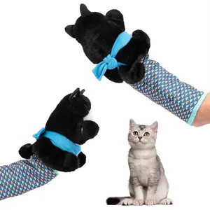 Interactive Cat Wrestling Puppet Toy - Durable Plush Hand Puppet with Tough Filling for Safe Play, Soft and Charming Design to Stimulate Spirit and Bonding, Perfect for Indoor Cats, Cat Toy