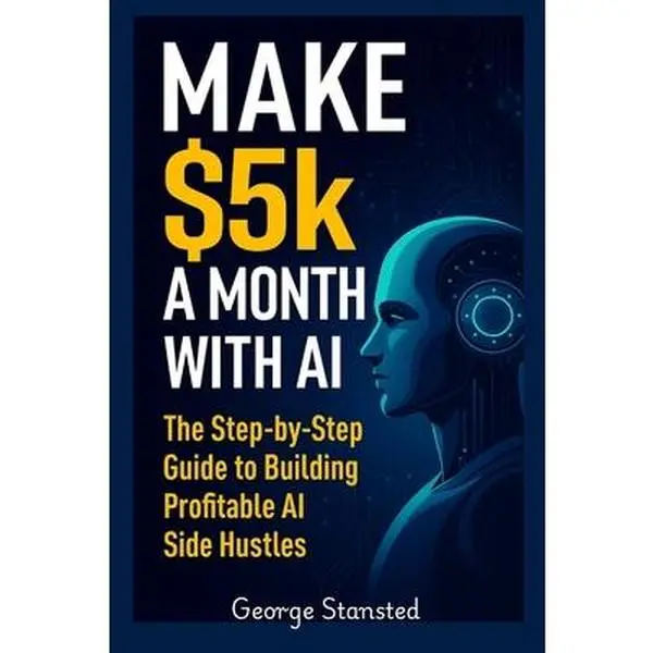 $5K a Month with AI: The Step-by-Step Guide to Building Profitable AI Side Hustles -- George Stansted, Paperback
