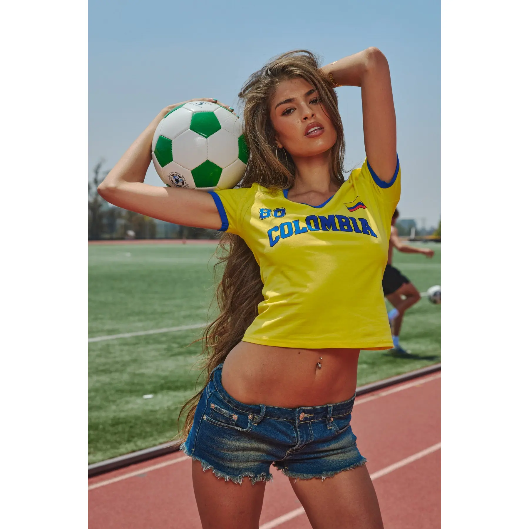 Colombia 08 V Neck T Shirt