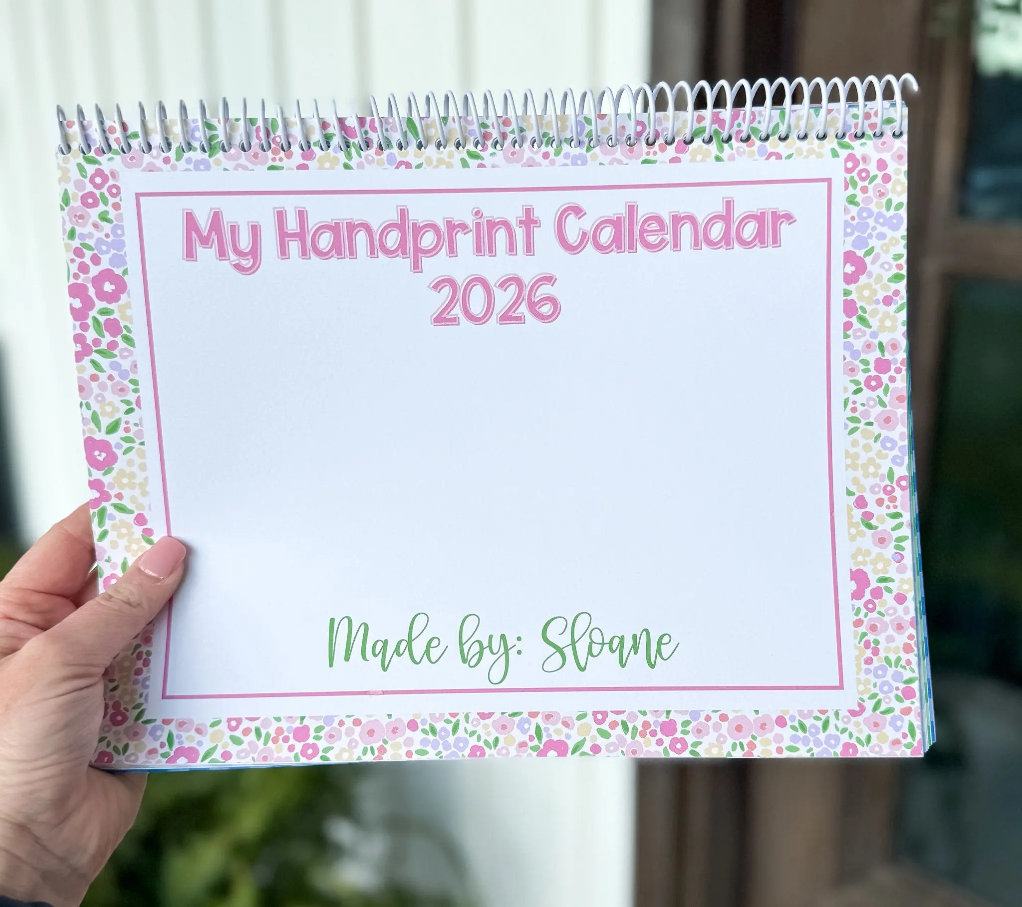 Handprint Calendar 2026