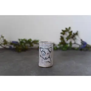 Tiny Tumbler – Puppy | Handcrafted Ceramic