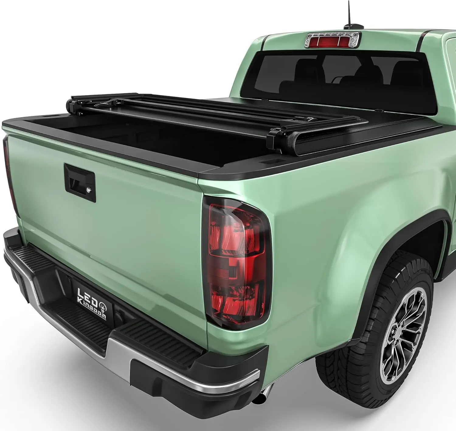 5.2' (62") Bed Soft Tri-Fold Truck Bed Tonneau Cover Fits for 2015-2025 Chevy Colorado/GMC Canyon