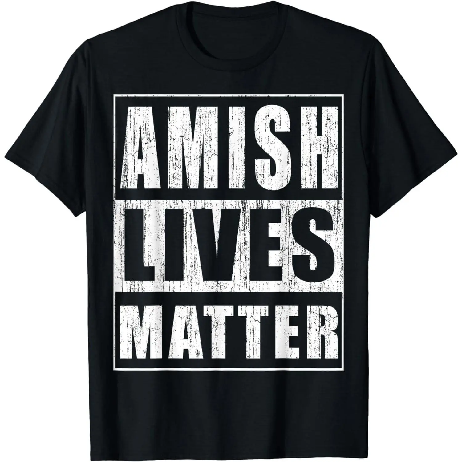 100% Cotton Amish Lives Matter Funny Gift for Amish T-Shirt