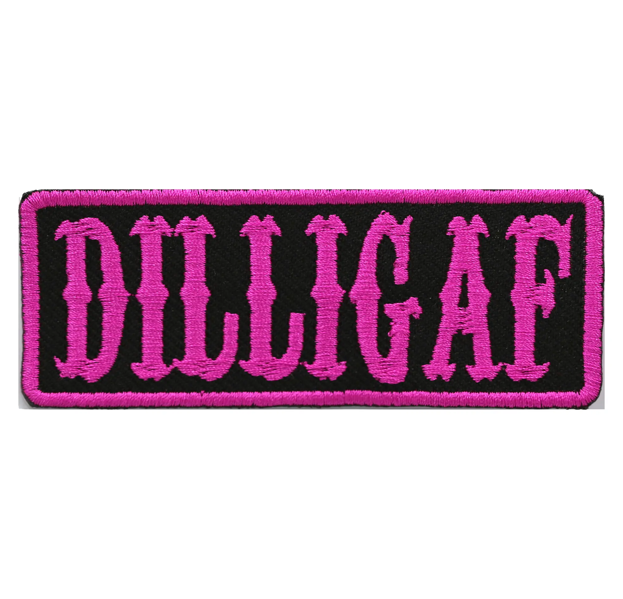 Dilligaf Embroidery Biker Patch Dilligaf Embroidery Biker Patch