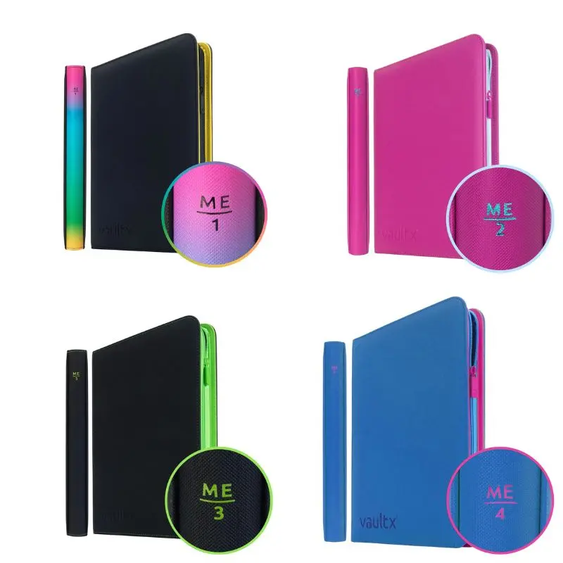 Vault X 12 Pocket Exo-Tec Pokémon Mega Evolution 1ST Edition Binder