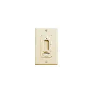 Accessory 4 Speed Fan Slide Control Ivory (Not Painted)