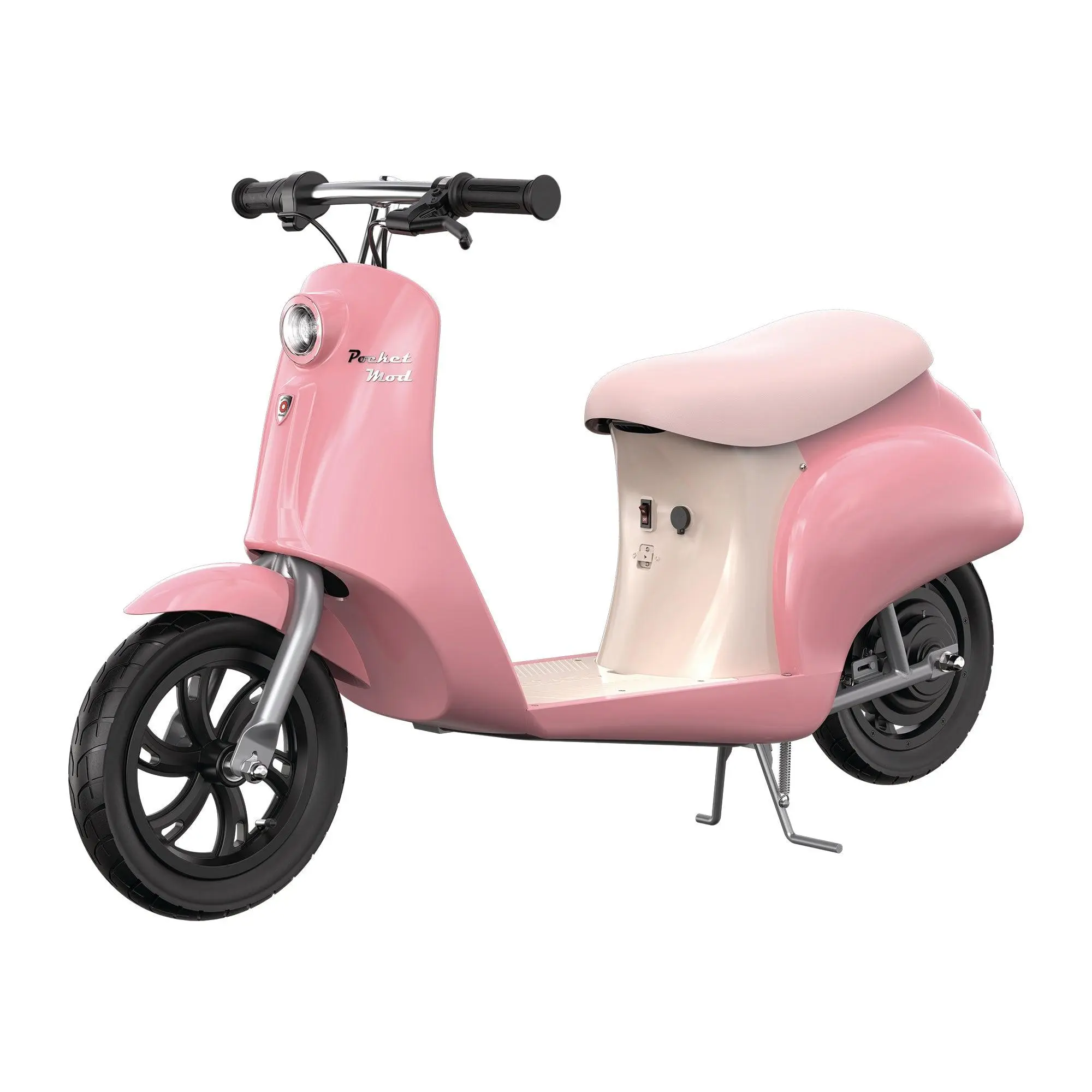Razor Pocket Mod Miniature Euro-Style Electric Scooter for Ages 8+, Capri - Pink Razor Pocket Mod Miniature Euro-Style Electric Scooter for Ages 8+, Capri - Pink