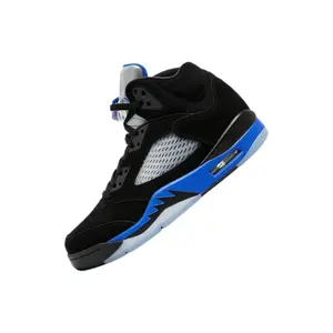 Black Blue Classic High Top Basketball Trainers for Men Women, Durable Non-slip Breathable Sneakers, Comfort Cushion Athletic Shoes for Streetwear, Sports & Daily Life