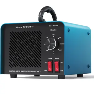 Ozone Generator, 2 in 1 High-Capacity Commercial Ozone & Negative Ion Machine O3 Air Ionizer Purifier Odor Eliminator for Home/Car/Pet/Basement, Air Cleaner