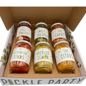 6 Jars Gift Box - [ PICKLED THINGS ]