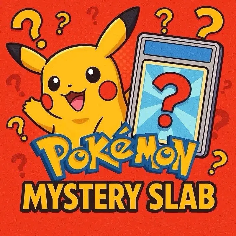 Pokemon mystery slab PSA or CGC 8 or better