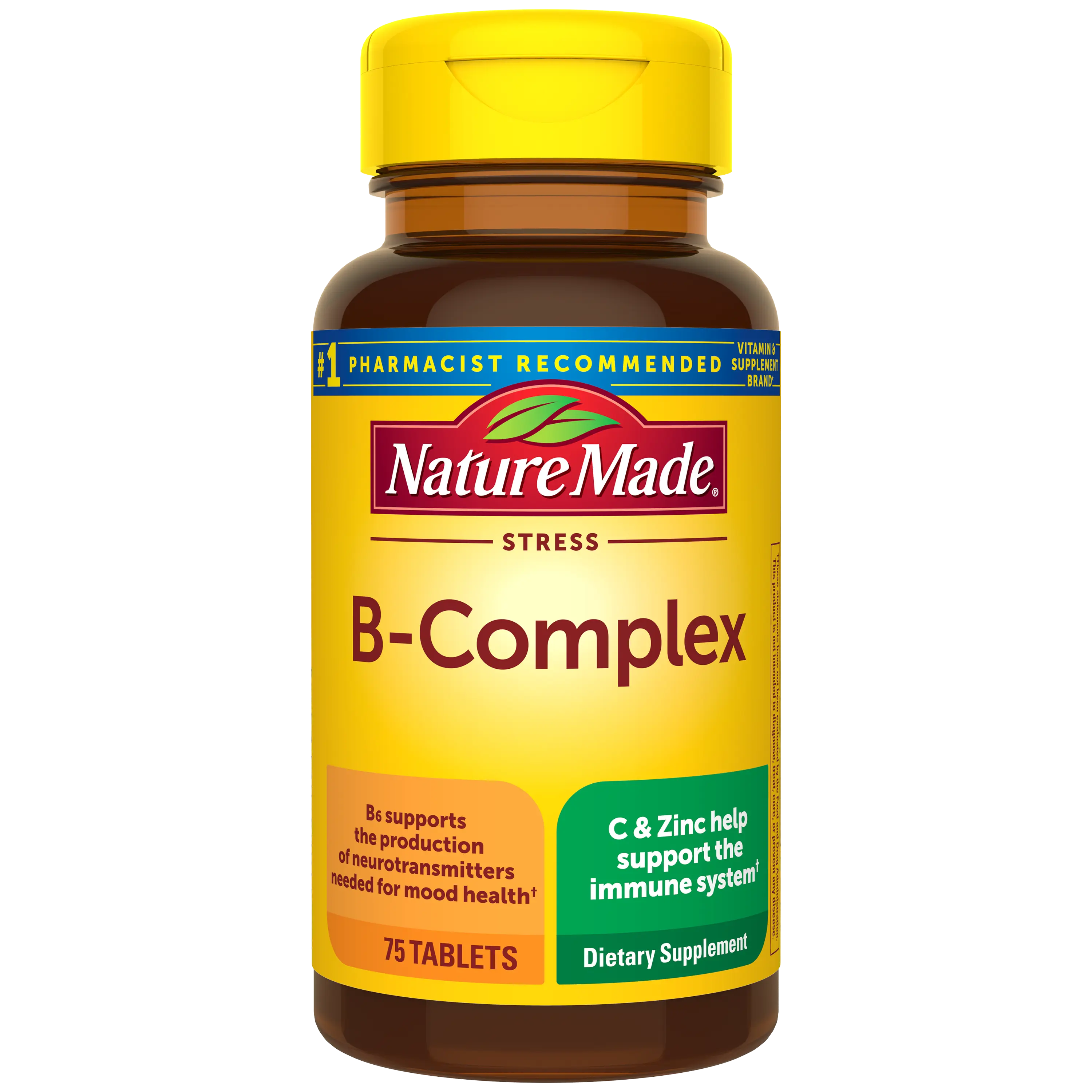 Stress B-Complex with Vitamin C and Zinc Tablets