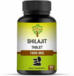 1000 mg Shilajit Tablets Pure & Natural Herb Rich in Fulvic Acid & Trace Minerals for Men & Women | Supplement for Energy & Immune System | Chemical & Preservative Free, 90 Tablets, 45 Days