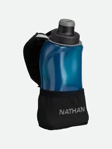 NATHAN QuickSqueeze Lite Handheld 12oz Sports Drinking Bottle with Push-Pull Blast Valve for Hydration