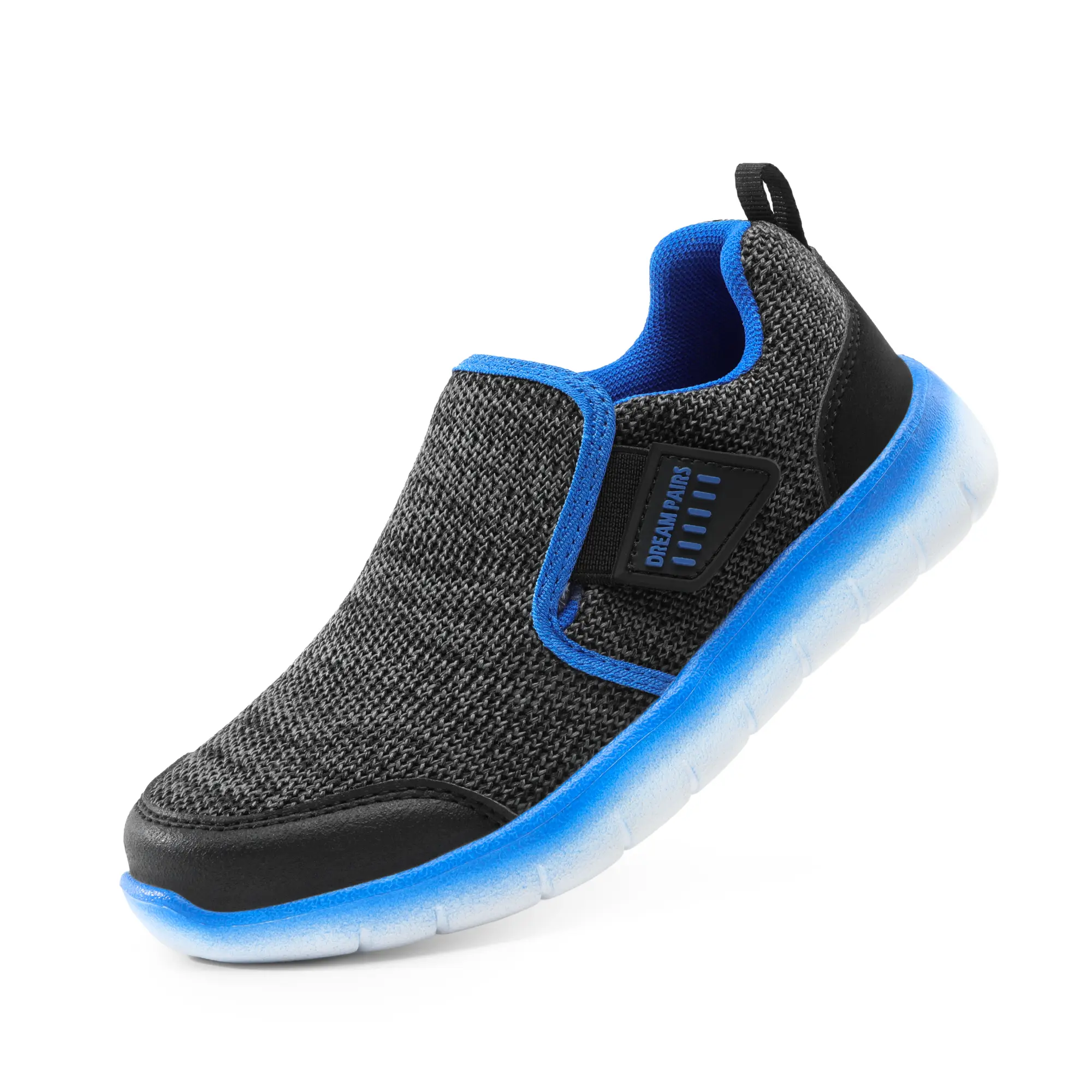 Dream Pairs Kids' Youth Fashion Slip-On Trainers, Lightweight Mesh Casual Breathable Athletic Trainer Footwear for Boys and Girls, Casual Breathable Shoes, Casual Training Footwear, Mesh Trainer Shoes