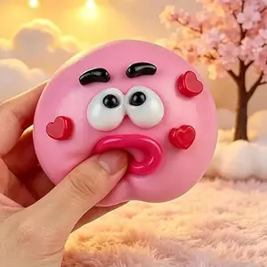 NEW Smushers Squishy - Curiosities Smushers Dog Face Swap Squishy Soft Moldable Cute Slow Rise Relaxing Sensory Fidget Relief Anxiety Stress Fun Desk Accessory for Adults