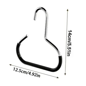 6 Counts Hat Organizer, Stainless Steel Hat Hangers for Closet, Hat Rack Hat Holder Cap Organizer for Baseball Caps Scarf Hat Portable Hook Sets for Home Closet Bedroom Skull Heart-Shaped Hand Resin Statue Decor Hanging durable