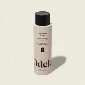 Odele Ultra Sensitive Shampoo | Gentle Fragrance-Free Shampoo for Sensitive Scalps + Balanced, Clean Hair | Soothes, Cleans + Maintains Moisture | 13 fl. oz