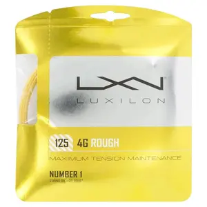 4G Rough 125 17G Tennis String Gold