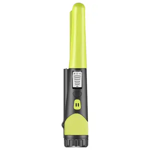 Handheld Metal Detector with High-Sensitivity LCD Display, 360° Scanning, Green - High Performance, Quick Detection, Convenience for Finding Coin, Jewelry, Lost Metal Items (Indoors, Outdoors)